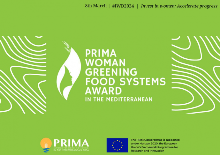PRIMA  Award Woman Greening Food Systems Award​