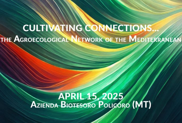Meeting “Cultivating Connections…the Agroecological Network of the Mediterranean